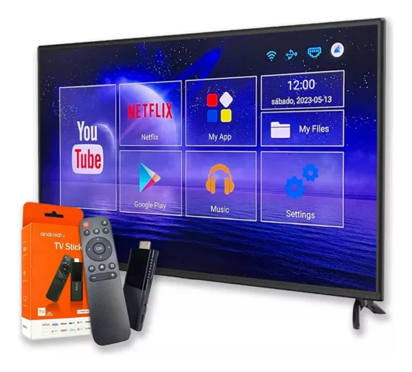 Tv Stick Wi-fi Smart Tv Android Hd